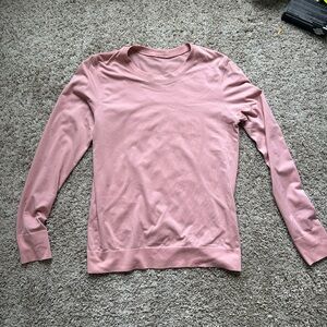 Lululemon pink swiftly tech long sleeve